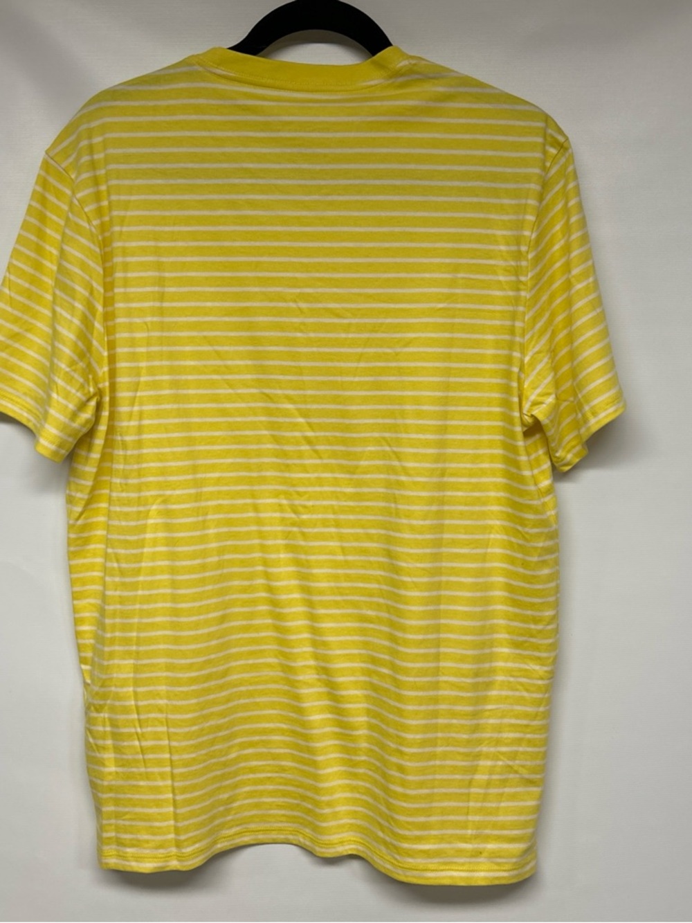 Everlane Yellow and White Striped Short Sleeve Tee - Picture 3 of 3